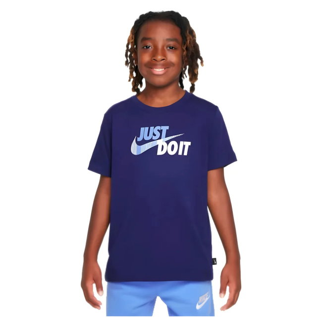 2024-2025 Tottenham Hotspur Just Do It T-Shirt (Navy) - Kids (Moore 47)-SoccerKits Hub | Buy Soccer Jerseys Online